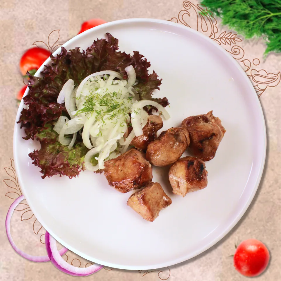 Шашлык из курицы